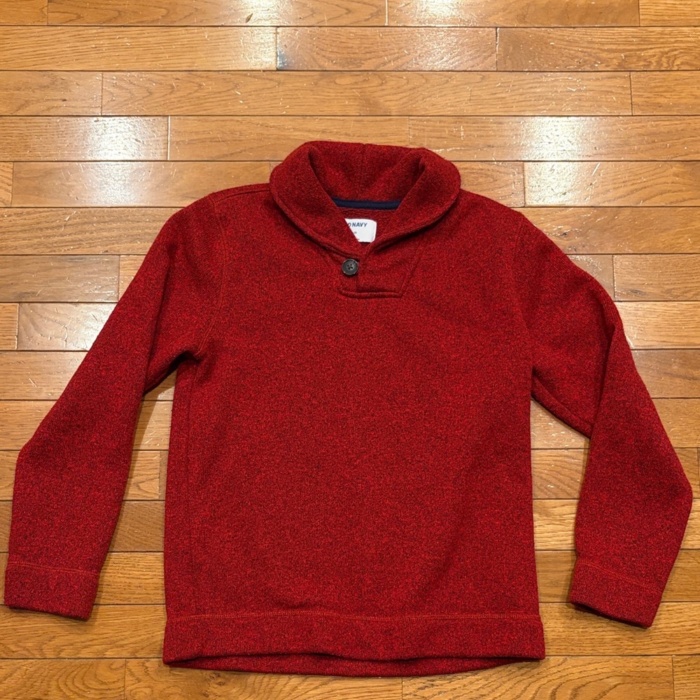 Old Navy Rich Red Crewneck Sweater size large (10-12)